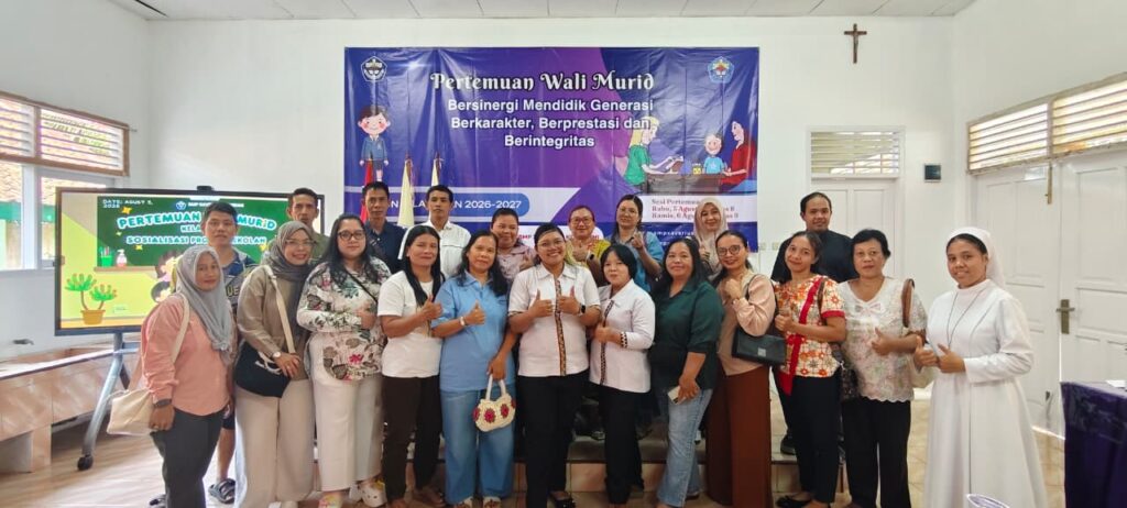Membangun Kolaborasi Pendidikan, SMP Xaverius Kotabumi Sosialisasikan Program Sekolah kepada Orang Tua/Wali Peserta Didik